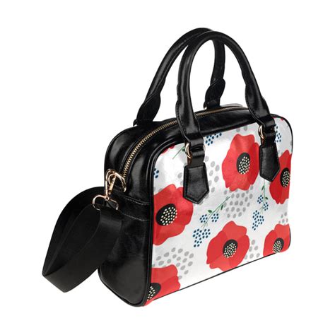 Poppy Flower Handbag Uscoolprint