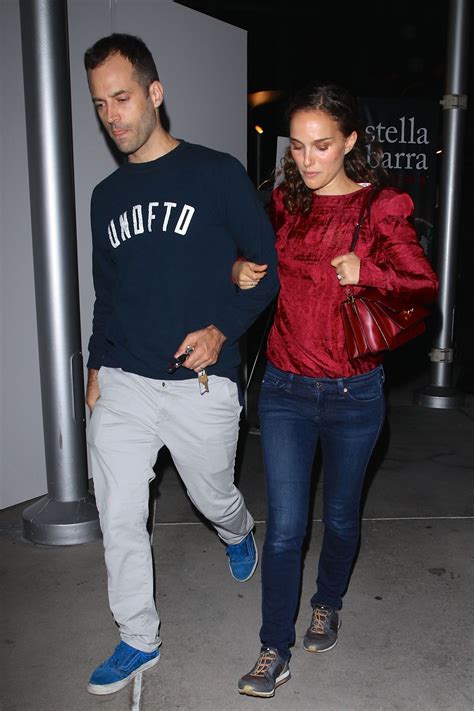 Natalie Portman And Her Husband At Arclight Cinemas In Hollywood