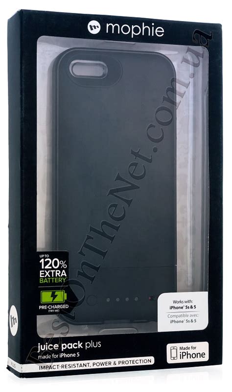 Аккумуляторный чехол Mophie Juice Pack Plus для Iphone 55sse на 2100mah