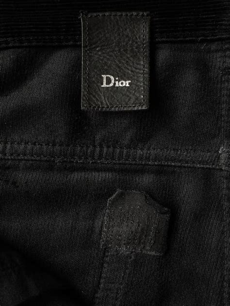 Dior Aw04 Dior Homme Distressed And Repaired Corduroy Denim Grailed