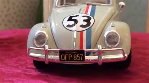 Hot Wheels Elite Herbie The Love Bug Disney 118 Youtube