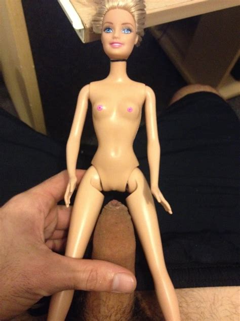 Barbie Doll On Cock