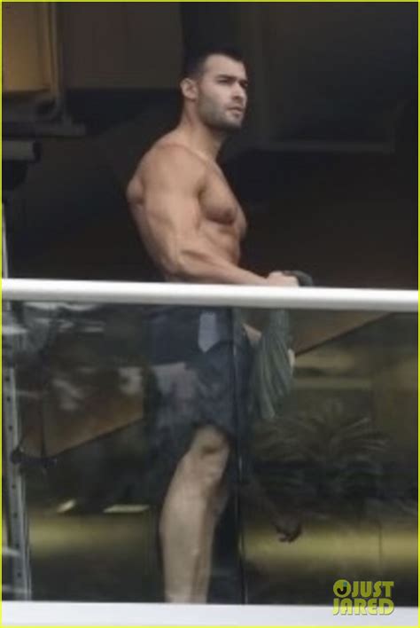Sam Asghari Looks Ripped In New Shirtless Photos From Gym Session