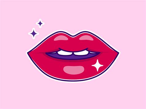 Flirty Stickers By Emma Gilberg On Dribbble