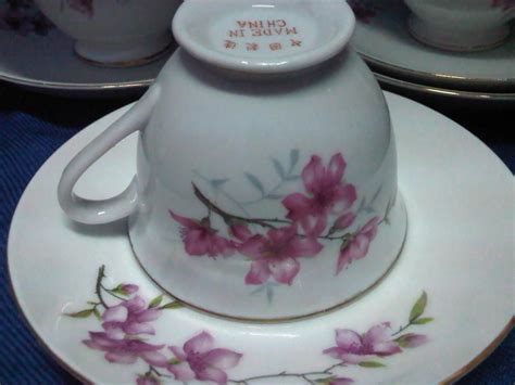 Soup saucer dipakai sebagai tatakan soup cup dengan diameter 14 cm. Past Times Collectibles: CAWAN DAN PIRING 5PCS- SAKURA ...