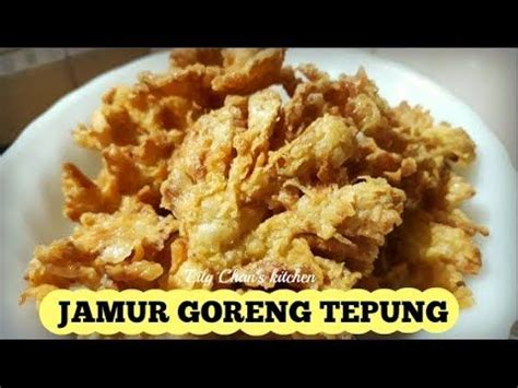 Tepung crispy yang kreeeezzz, cocok untuk membuat cemilan di kala santai. JAMUR GORENG TEPUNG ala LC - YouTube | Food, Appetizers, Chicken