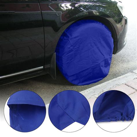 Otviap 4pcs 32 Inch Wheel Tire Covers Car Wheel Protective Covers For