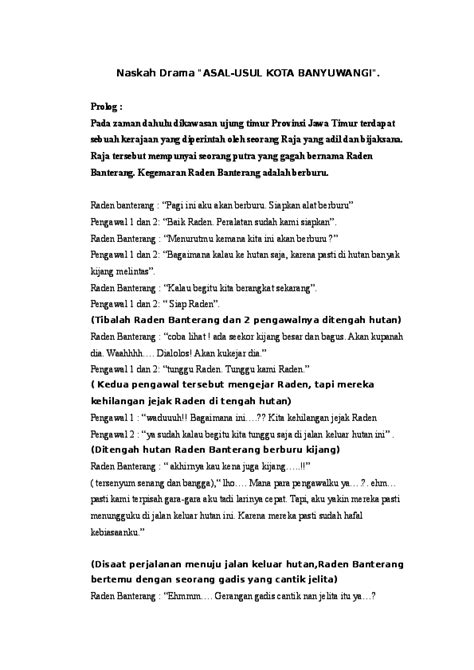 Contoh Naskah Drama Horor Contoh Enem | My XXX Hot Girl