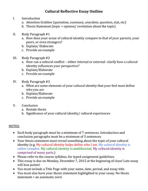 ⛔ Writing A Reflective Essay Outline How To Write A Reflective Essay