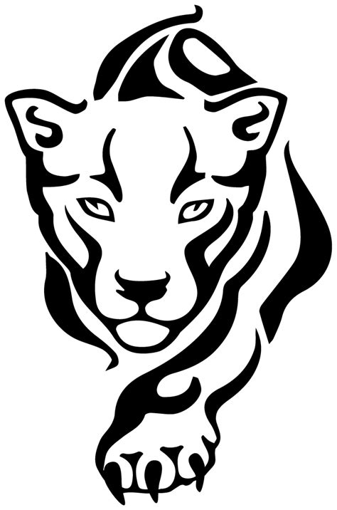 Panther Drawing Outline At Explore Collection Of