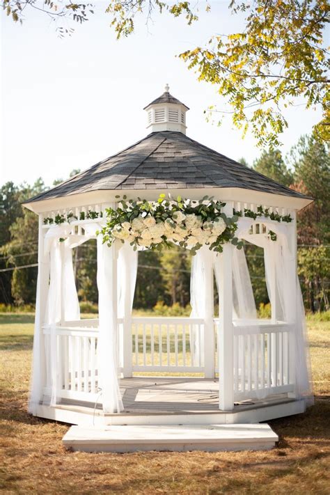 Beautiful Wedding Gazebo For Your Backyard Ceremony