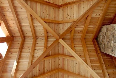 Love A Good Shot Of A Cross Gable Ceiling From East County Oak In
