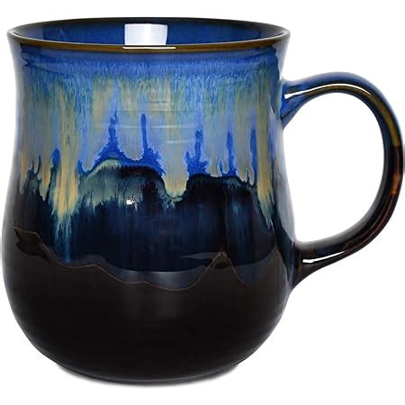 Amazon Com Bosmarlin Large Ceramic Coffee Mug Big Tea Cup For Office