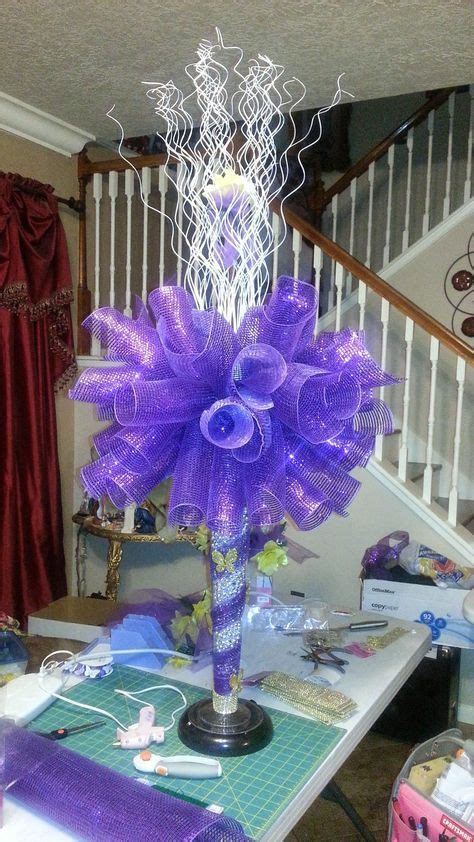 Best Wedding Purple Table Decorations Diy Centerpieces Ideas Purple