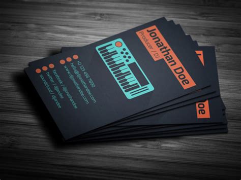 Amazing Dj Business Cards Psd Templates Graphic Design Junction