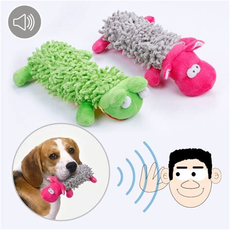 Squeaking Dog Toy Stuffed Plush Playing Toys For Small Dogs Chew