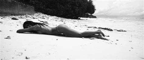 Alessandra Ambrosio Topless For Sunset And Moonlight Scandal Planet
