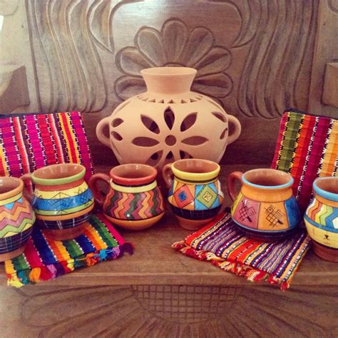 Tasas Con Trajes Típicos De Guatemala Guatemalan Textiles Crafts