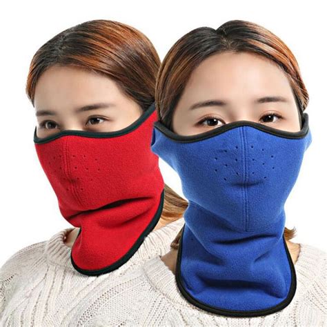 Unisex Pc Winter Warm Riding Mask Mouth Nose Ear Neck Protector Outdo In Winter Face