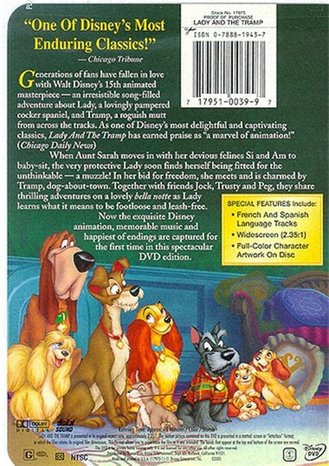 Lady And The Tramp Limited Edition Dvd 1999 Dvd Empire