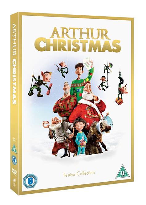 Arthur Christmas Dvd Free Shipping Over £20 Hmv Store