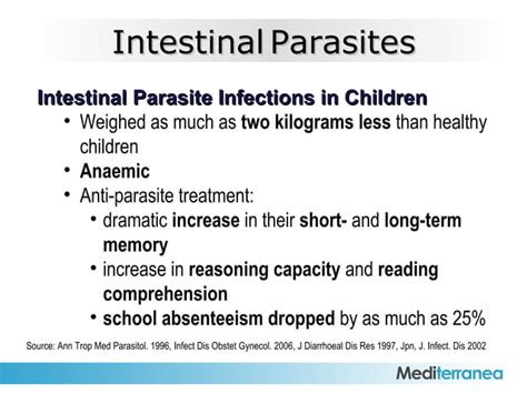 Intestinal Parasite Infections Affect Billions Of People Worldwide