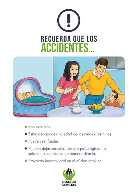 Guía Para Prevenir Accidentes En El Hogar Portal Icbf Instituto