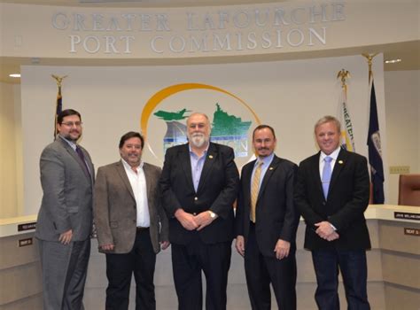Port Board Elects New Officers Greater Lafourche Port Commission