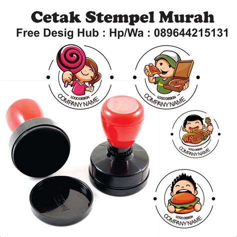 Cetak Stempel Warna Dan Kayu Murah Tangerang Selatan Percetakan