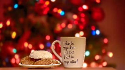 Christmas Merry Coffee 4k Tree Under Cookies