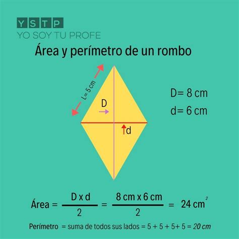Formula Para Calcular Perimetro De Rombo Printable Templates Free