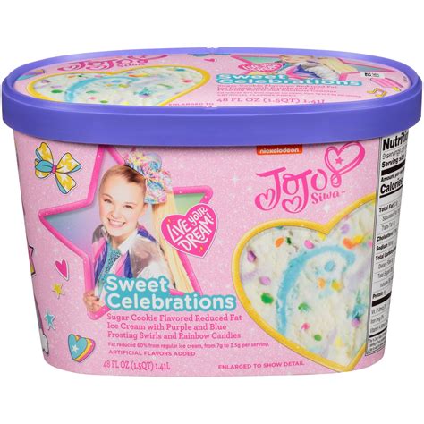 Nickalive Walmart Launches Jojo Siwa Sweet Celebrations Ice Cream