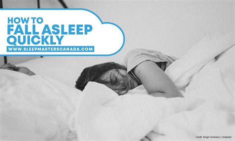 How To Fall Asleep Quickly Sleep Masters Toronto