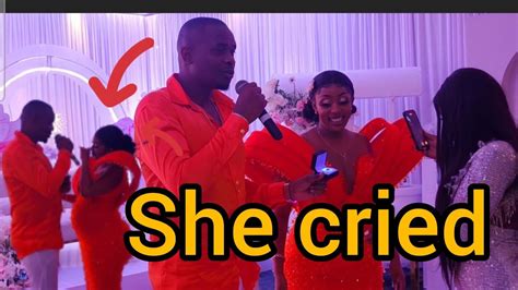 she cried😭emotional moment as rapudo proposes to amberay for the second time😱 youtube