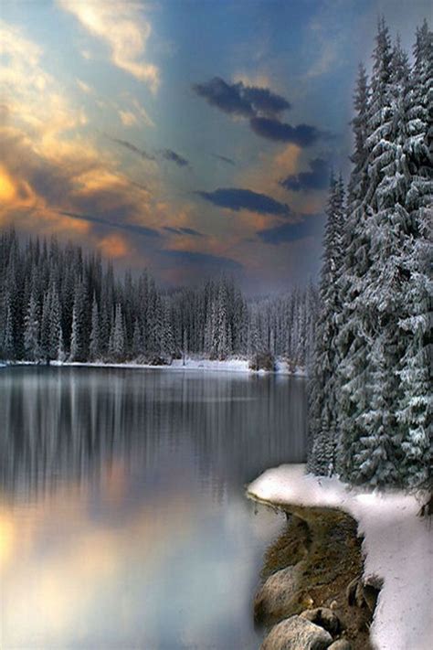Perfect Serene Winter Winter Scenery Beautiful Landscapes Winter