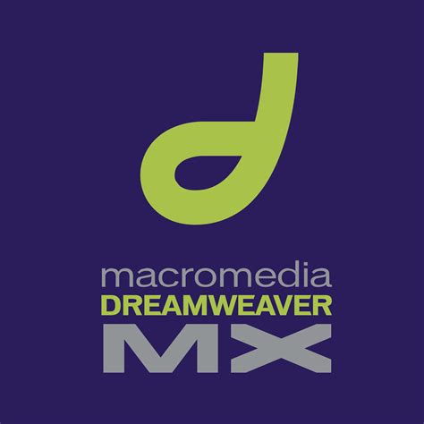 Download Macromedia Dreamweaver MX Logo PNG Transparent & SVG ...