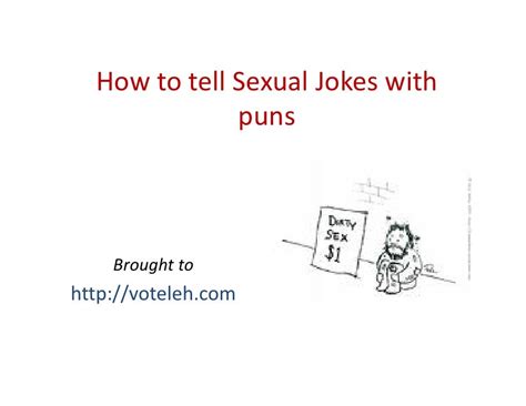 Clean Sex Jokes Using Puns