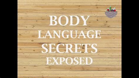 Body Language Secrets Exposed Youtube