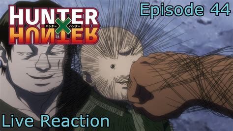 Reactioncommentary Hunter X Hunter 2011 Episode 44 Youtube