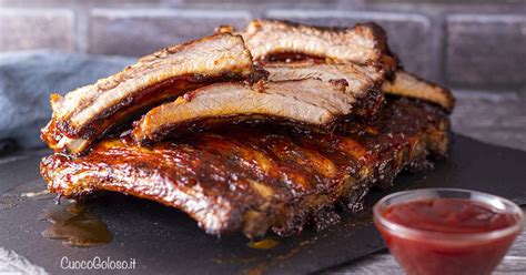 Oggi ve ne insegno una che vi farà fare un figurone se la preparate ai vostri ospiti. Costine di Maiale BBQ al Forno con Salsa Barbeque, ricetta ...