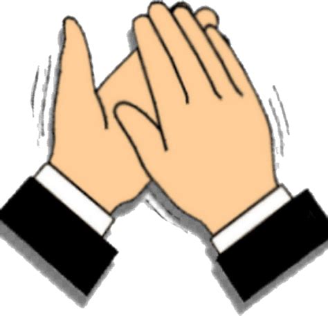 Clapping Hands Png Pic Clapping Clipart Transparent Png Full Size