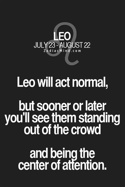 Fun Facts About Your Sign Here Leo Quotes Leo Horoscope Leo Zodiac Facts