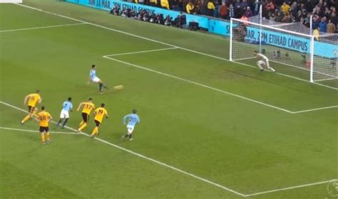 On the face of it, this is a much tougher game but it's one wolves should feel more comfortable playing. Gabriel Jesus penalty goal for Man City vs Wolves - video