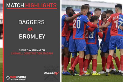 Dagenham And Redbridge Fc Match Highlights Dagenham And Redbridge Vs Bromley