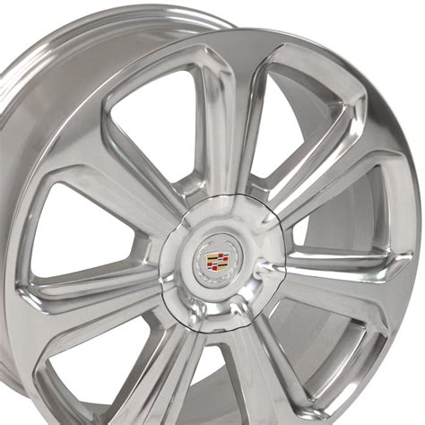 20 Cadillac Srx Wheel Oem Polished 2x8 Suncoast Wheels High