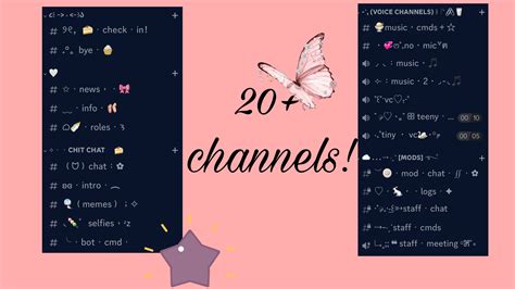 Kawaii Discord Server Template Instant Download Etsy