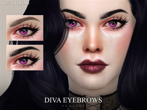 Pralinesims Diva Eyebrows N03