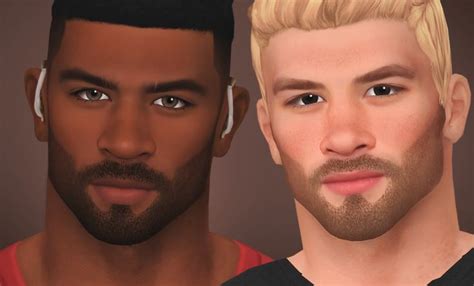 Two Male Avatars With Different Hair Styles