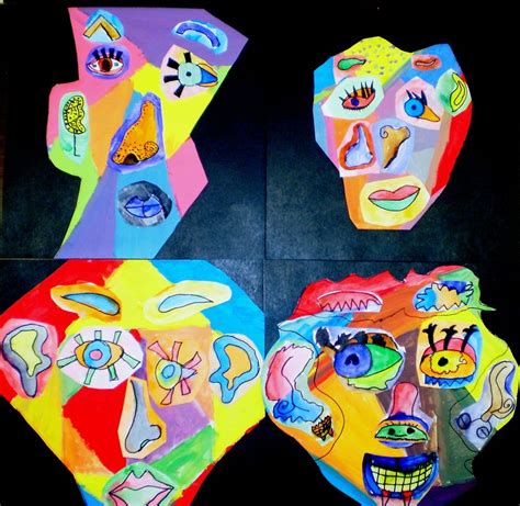 Image Detail For Picasso Portraits Art Lesson Ideas Kindergarten