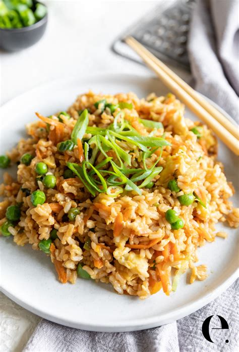 Easy Healthy Fried Rice Recipe Elizabeth Rider